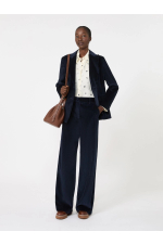 Pantaloni raiati bleumarine