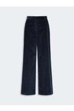 Pantaloni raiati bleumarine