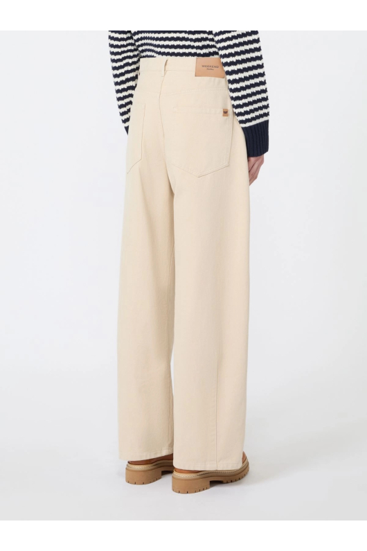PANTALONI DENIM CREM