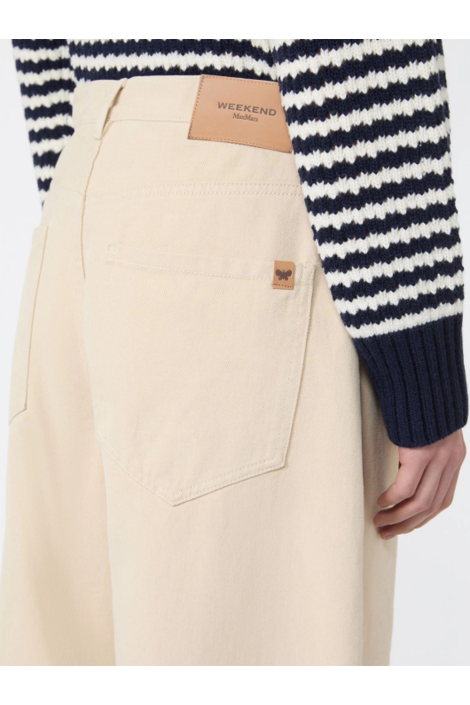 PANTALONI DENIM CREM