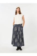 BLUZA ALBA DIN BUMBAC