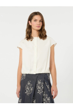 BLUZA ALBA DIN BUMBAC