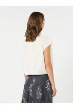 BLUZA ALBA DIN BUMBAC