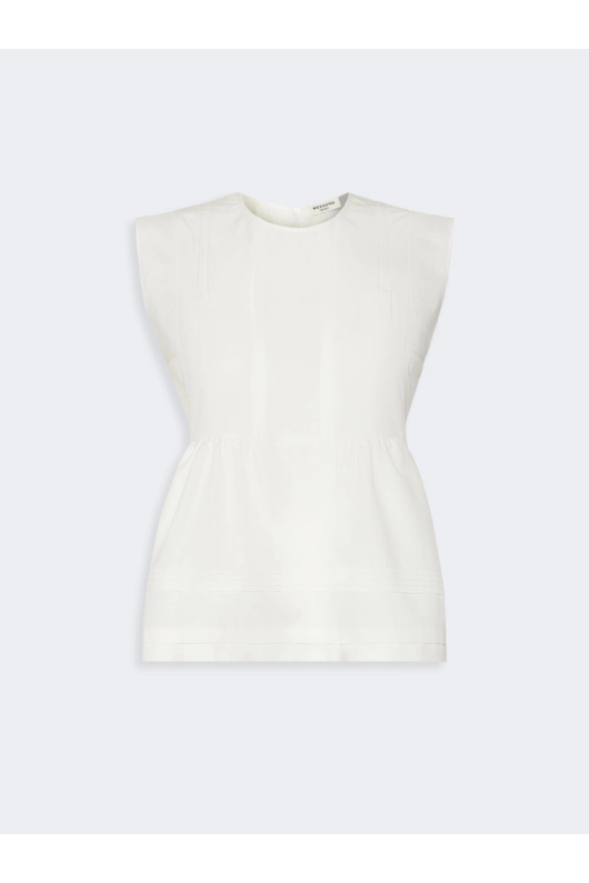 BLUZA ALBA DIN BUMBAC