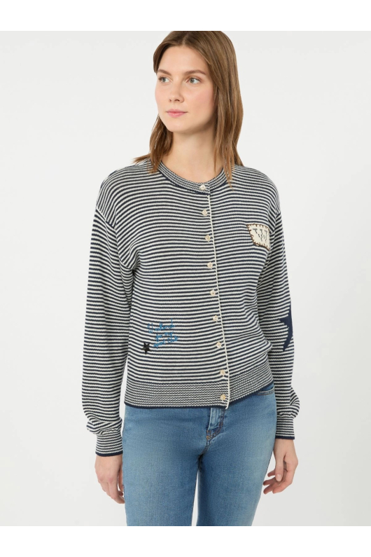 CARDIGAN NAVY