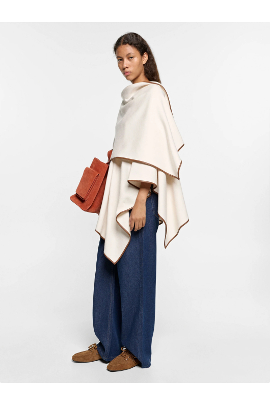 PONCHO CREM