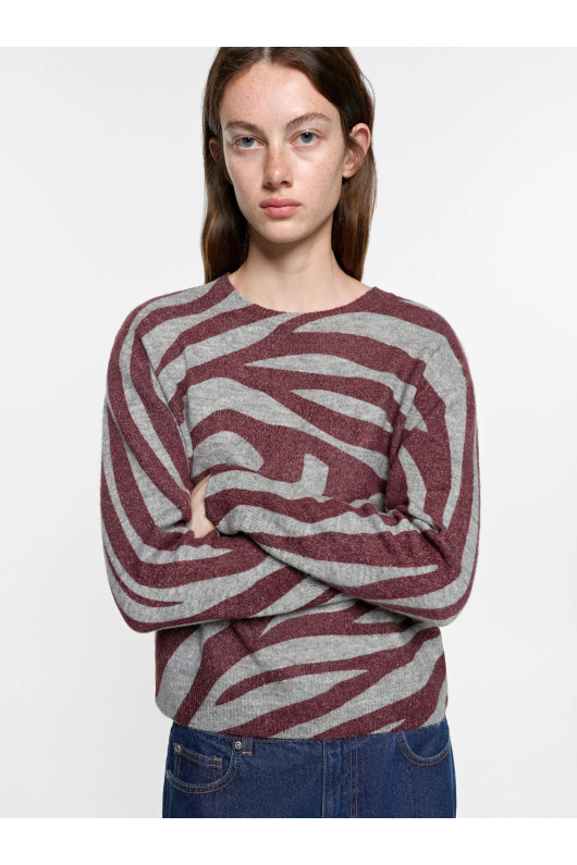 PULOVER ANIMAL PRINT