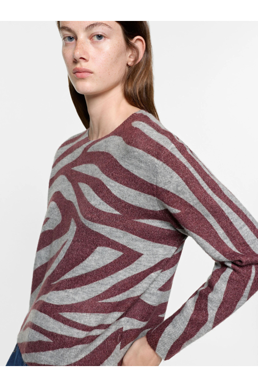 PULOVER ANIMAL PRINT