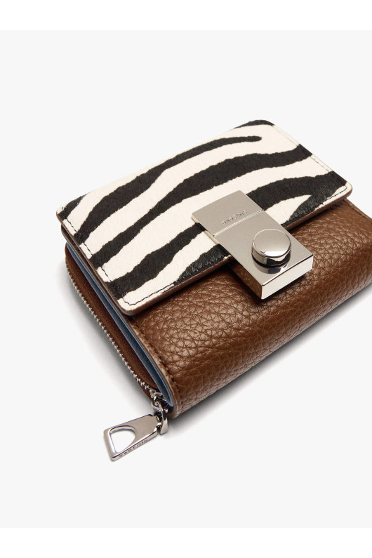 PORTOFEL MIC ANIMAL PRINT