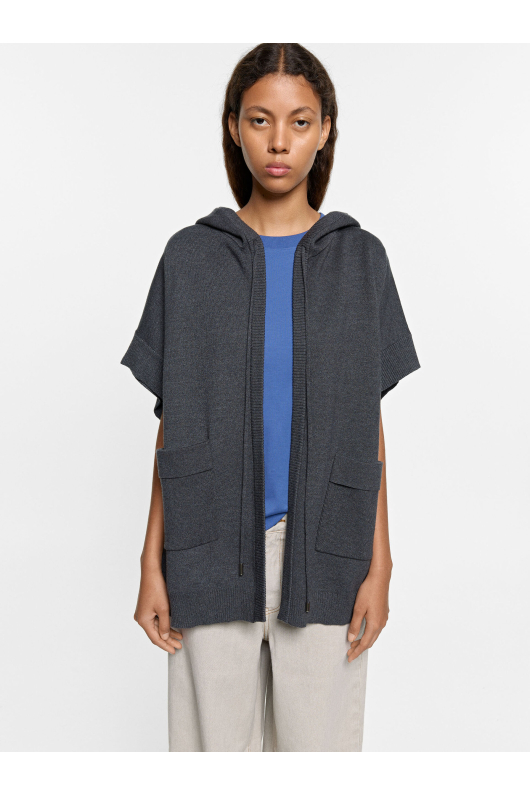 PONCHO GRI