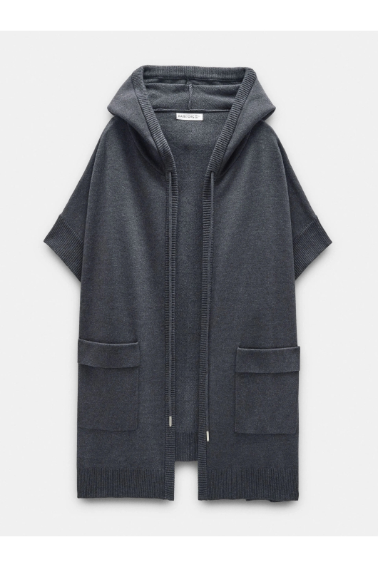 PONCHO GRI