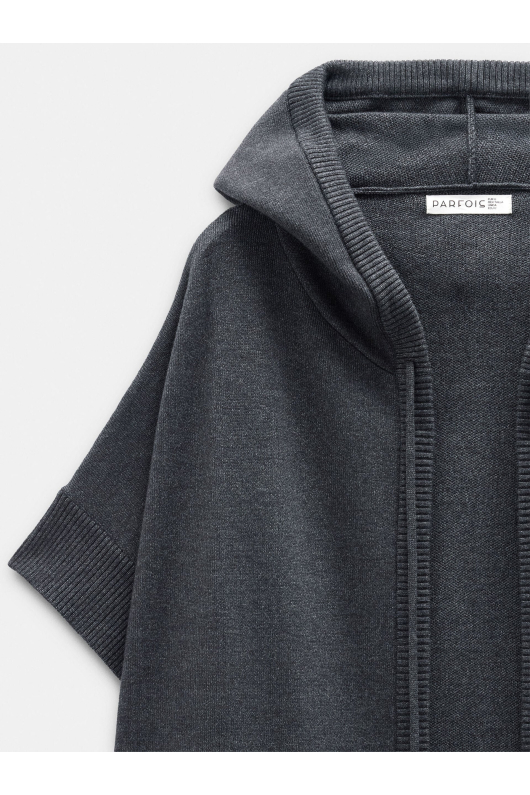 PONCHO GRI