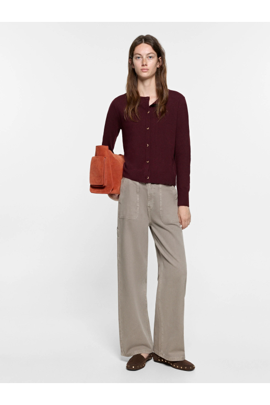 CARDIGAN BORDO