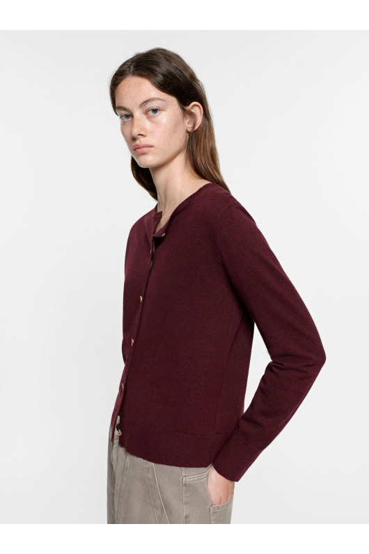 CARDIGAN BORDO