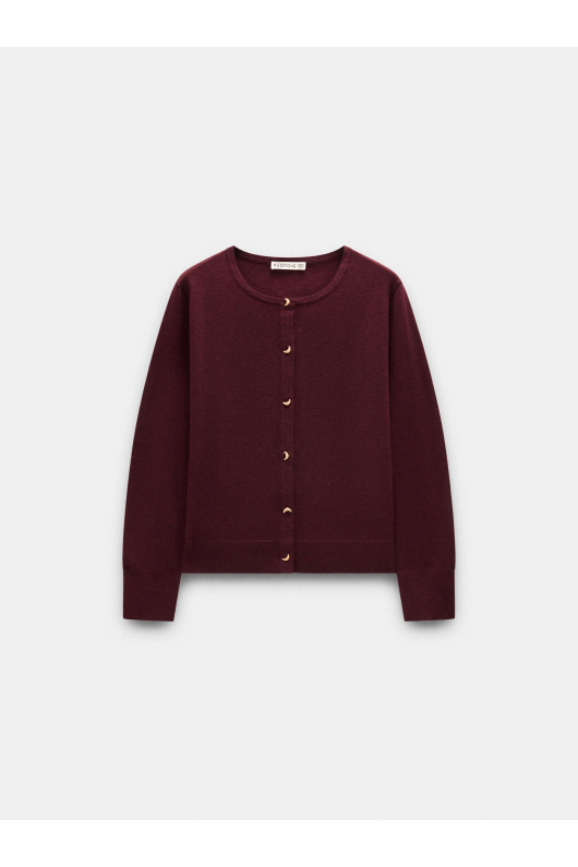 CARDIGAN BORDO