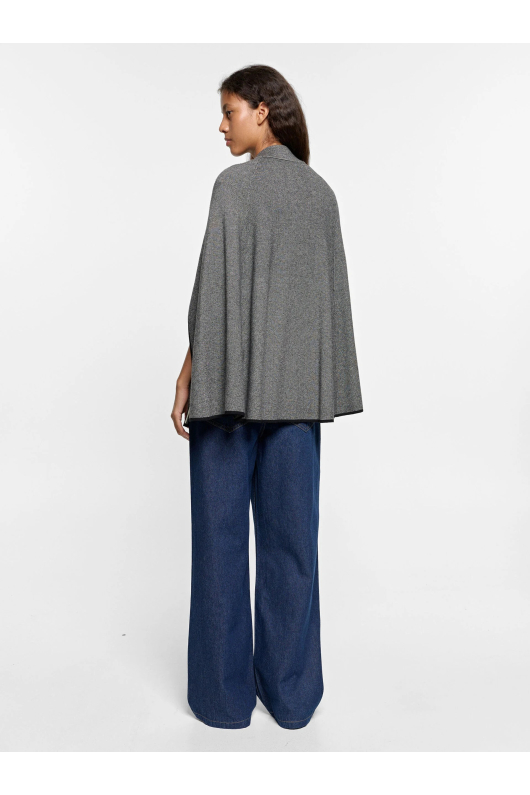 PONCHO GRI