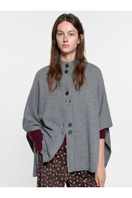PONCHO GRI