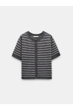 CARDIGAN CU MANECA SCURTA