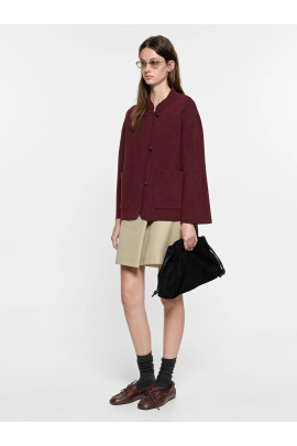 CARDIGAN BORDO