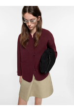 CARDIGAN BORDO