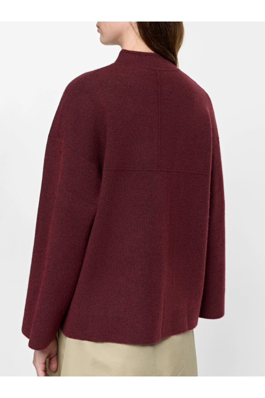 CARDIGAN BORDO