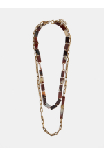 COLIER LUNG MULTICOLOR