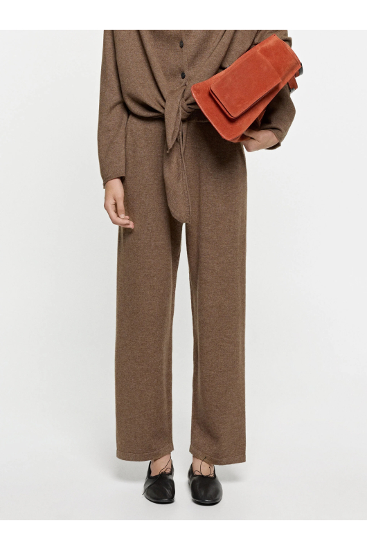 PANTALONI MARO TRICOTATI