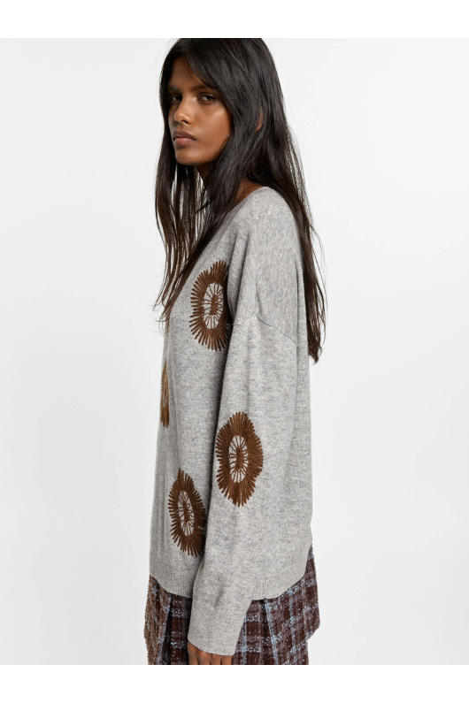 PULOVER CU PRINT