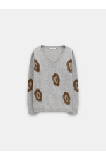 PULOVER CU PRINT