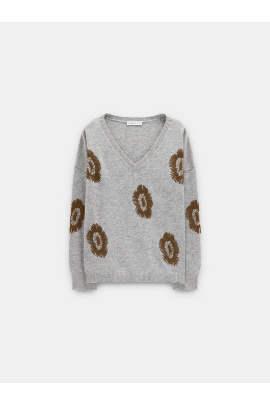 PULOVER CU PRINT