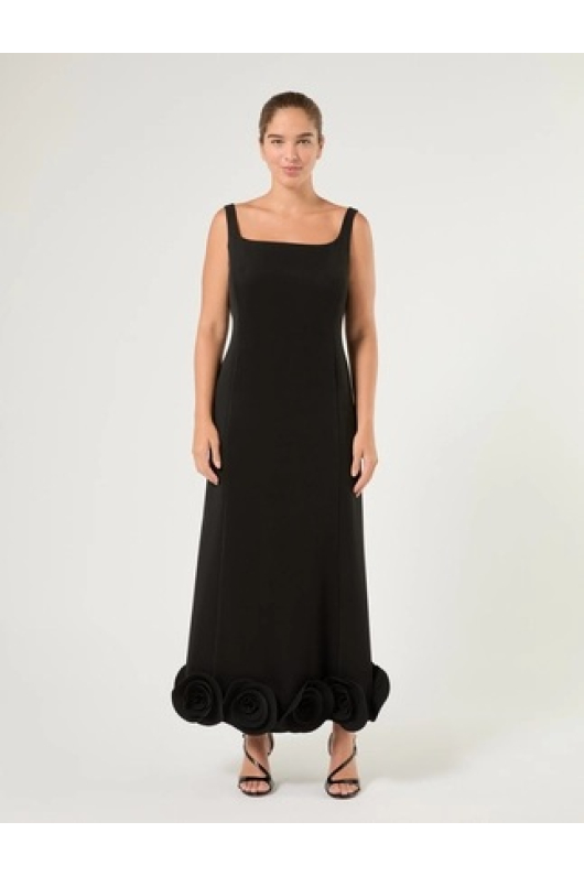 ROCHIE NEAGRA CU TRANDAFIRI