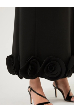 ROCHIE NEAGRA CU TRANDAFIRI