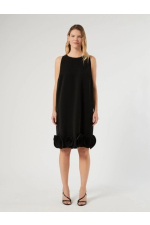 ROCHIE NEAGRA CU TRANDAFIRI