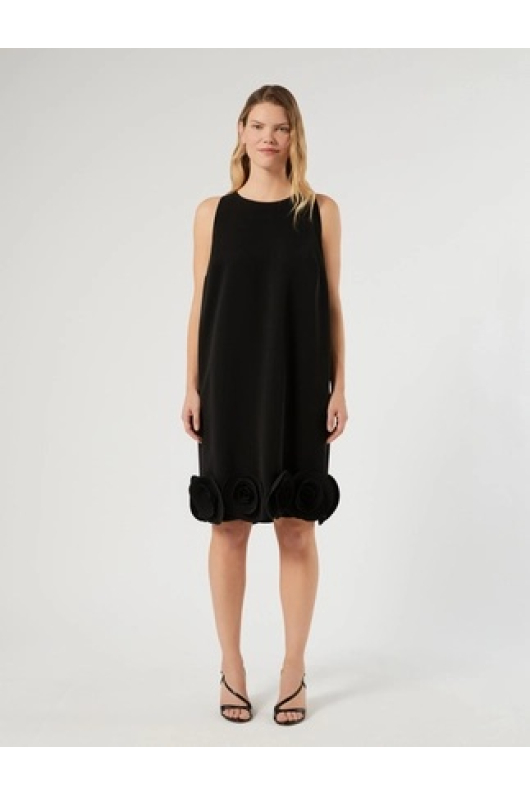 ROCHIE NEAGRA CU TRANDAFIRI