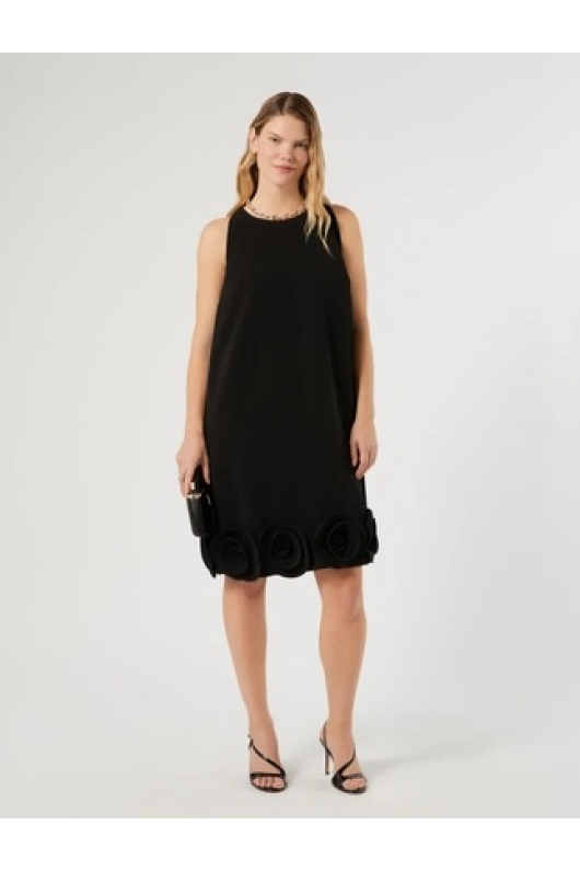 ROCHIE NEAGRA CU TRANDAFIRI