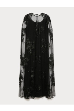 ROCHIE NEAGRA DIN TUL BRODAT