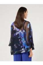 BLUZA DIN MATASE CU PRINT