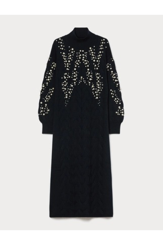 ROCHIE TRICOTATA CU PERLE