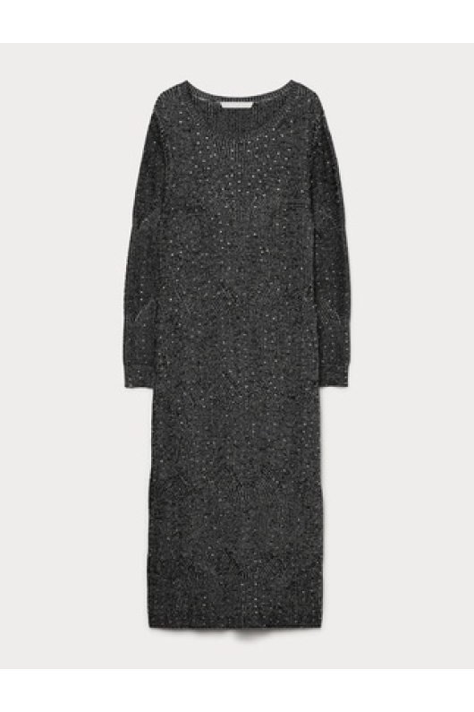 ROCHIE TRICOTATA CU PIETRE