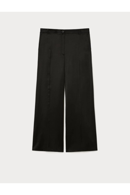PANTALONI NEGRI SATINATI