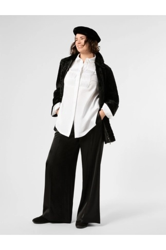 PANTALONI NEGRI SATINATI