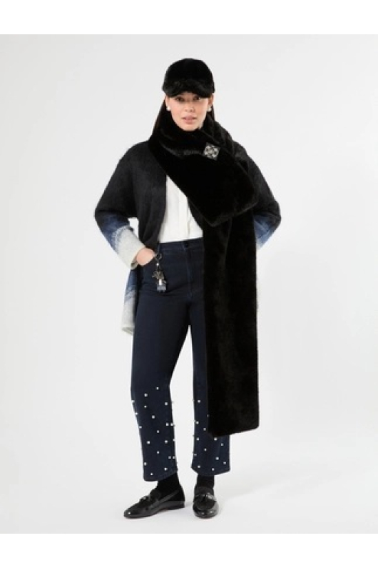 BLUGI DIN DENIM CU PERLE