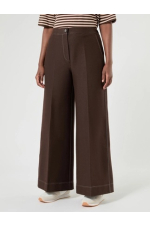 PANTALONI DIN JERSEU CU ASPECT DE DENIM
