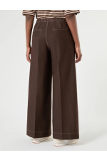 PANTALONI DIN JERSEU CU ASPECT DE DENIM