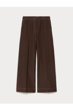 PANTALONI DIN JERSEU CU ASPECT DE DENIM