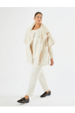 BLUZA ALBA CU DANTELA
