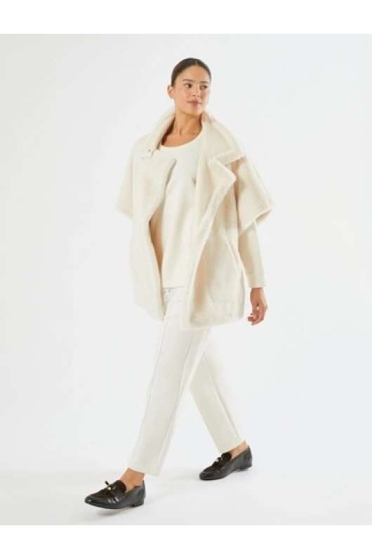 BLUZA ALBA CU DANTELA