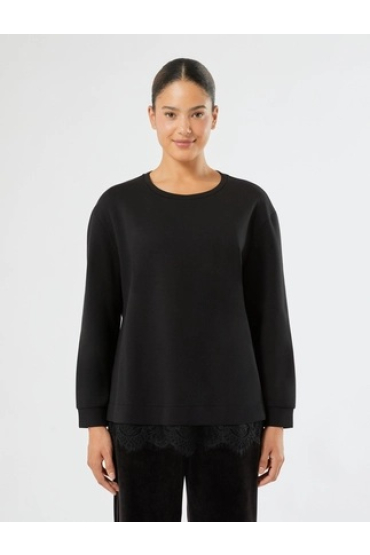 BLUZA NEAGRA CU DANTELA