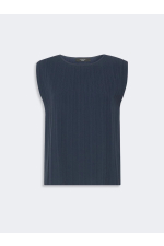 BLUZA ALBASTRA FARA MANECI