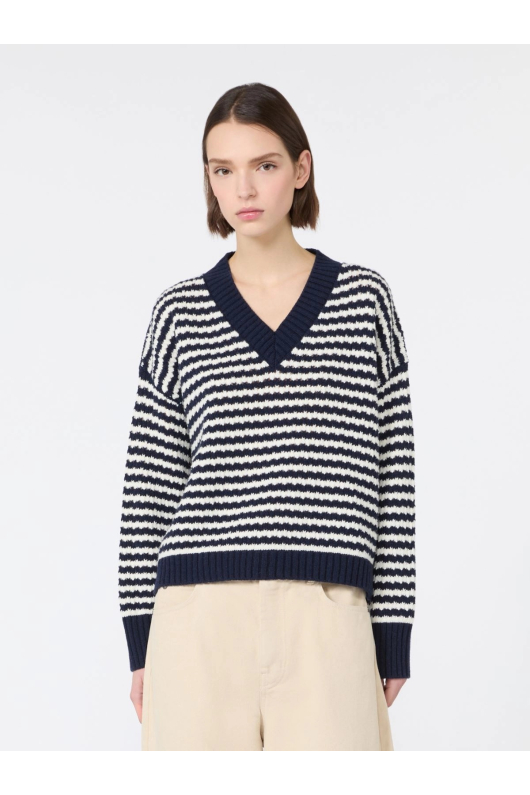 PULOVER NAVY CU DUNGI